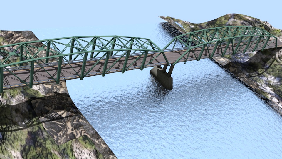 Steel Frame Bridge preview image 1